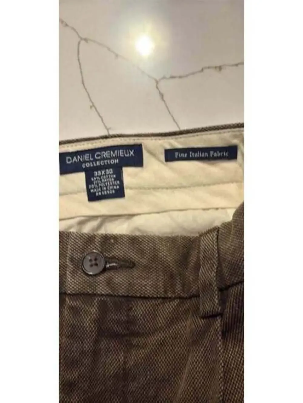Daniel Cremieux Collection Normandy Pants 33x30